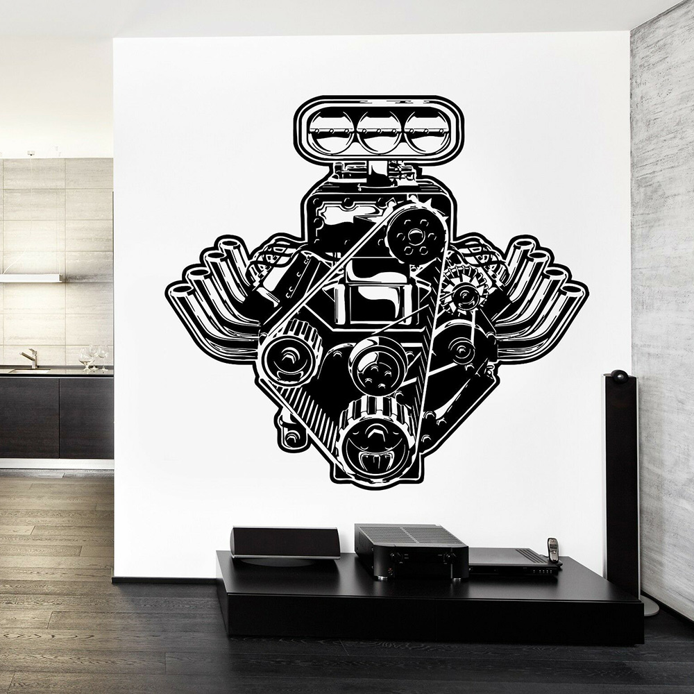 Interior Design Magazine - Autocollant mural en vinyle auto-adhésif, autocollant