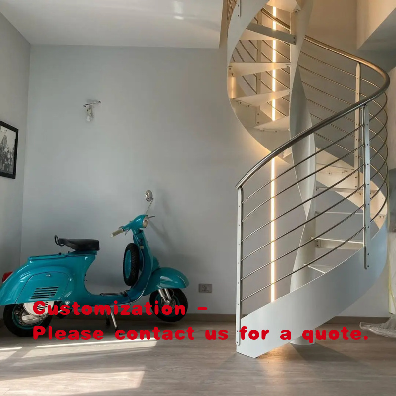 Interior Design Open Space - Escalier en métal sur mesure avec