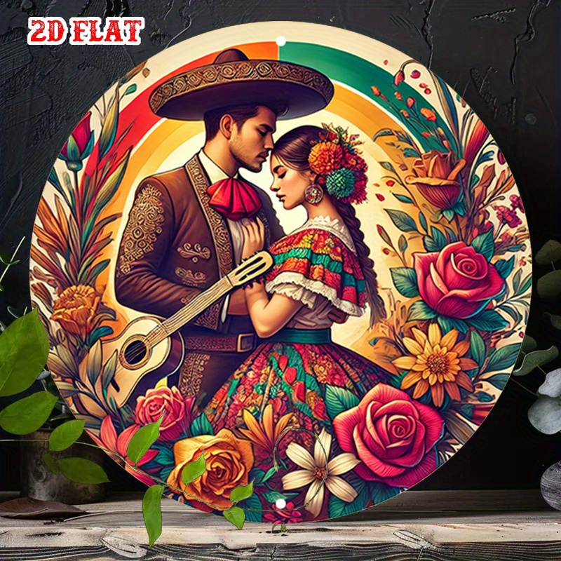 Interior Design Years Of School - Décorations murales romantiques mexicaines en forme