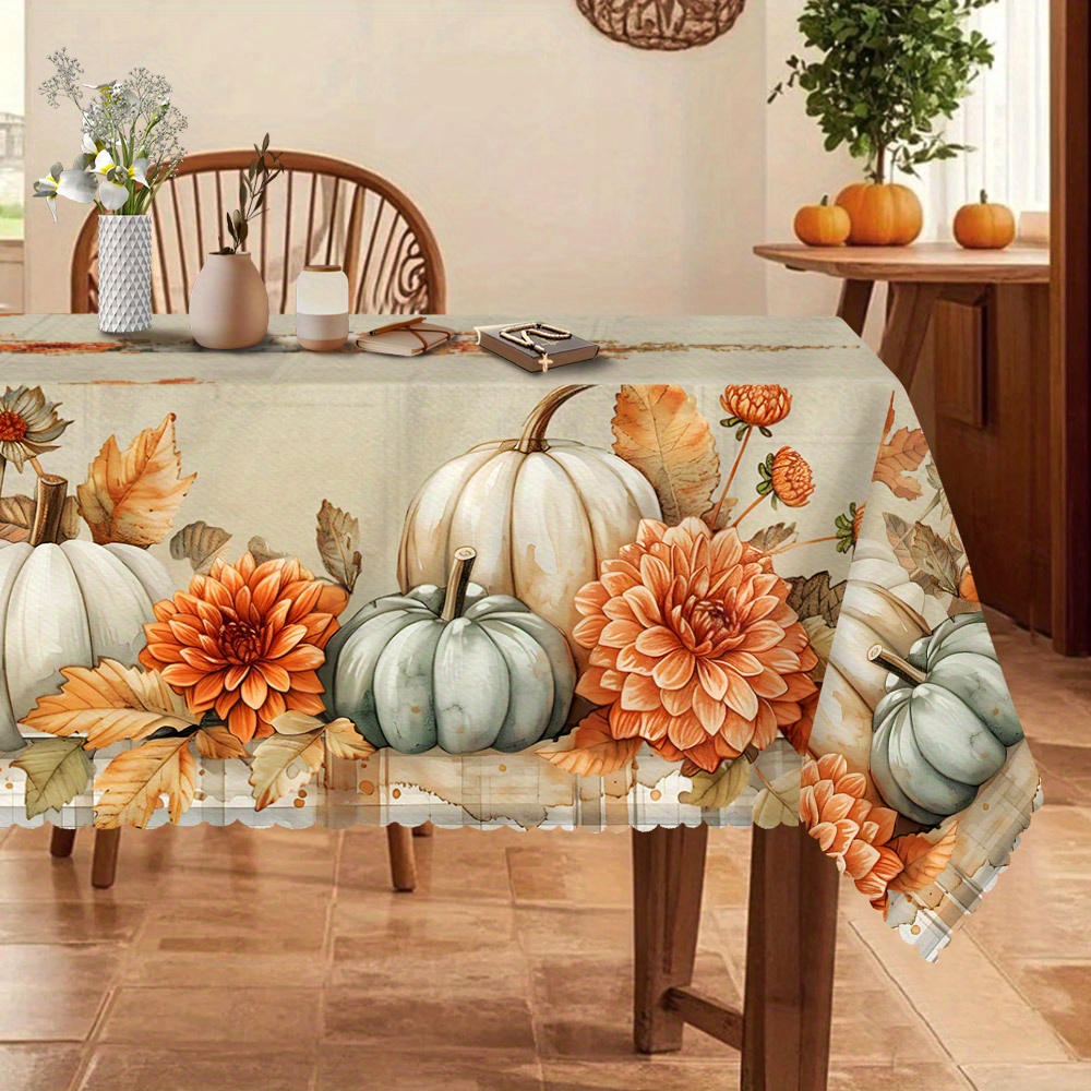 Interior Design Years Of School - Nappe Autumn Joy, motif rétro de