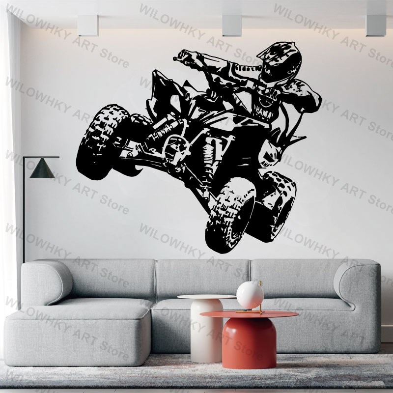 Interior Design Magazine - Autocollant Mural en Vinyle de Vélo