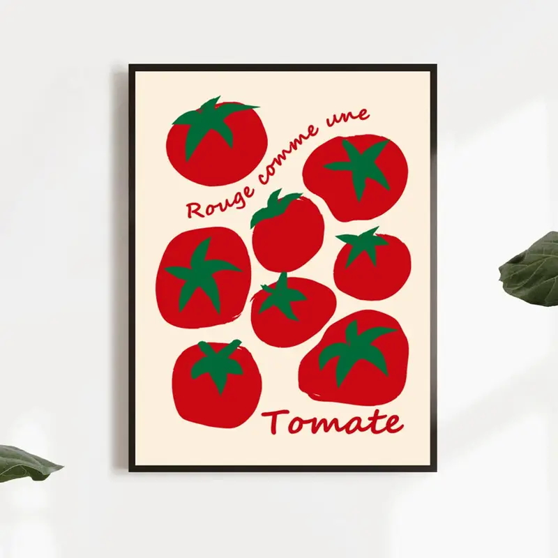 Moderne coloré rouge tomates m - Interior Design Room avis et prix