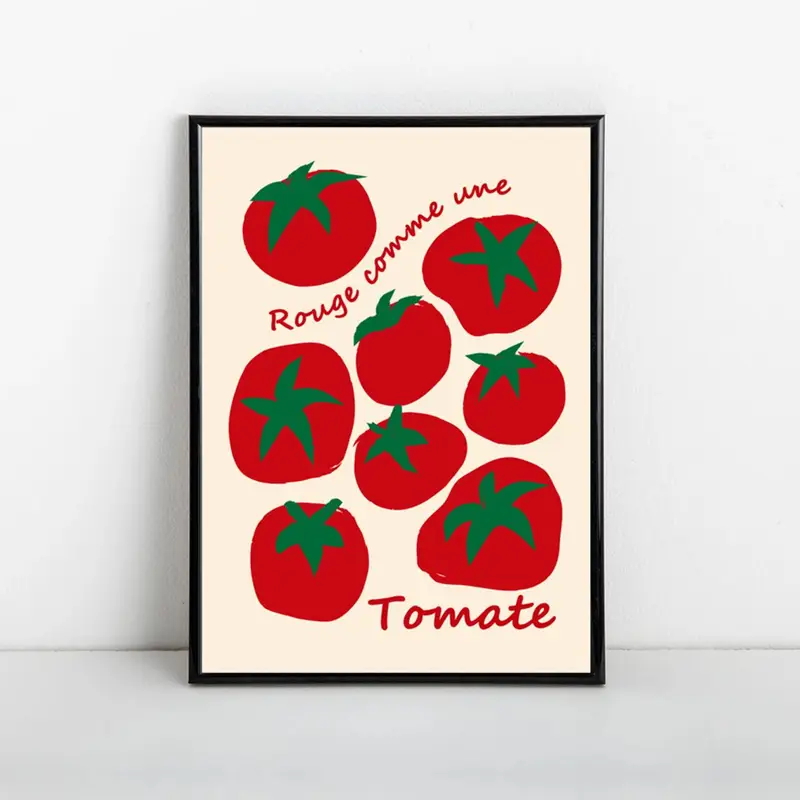 Moderne coloré rouge tomates m - Interior Design Room avis et prix