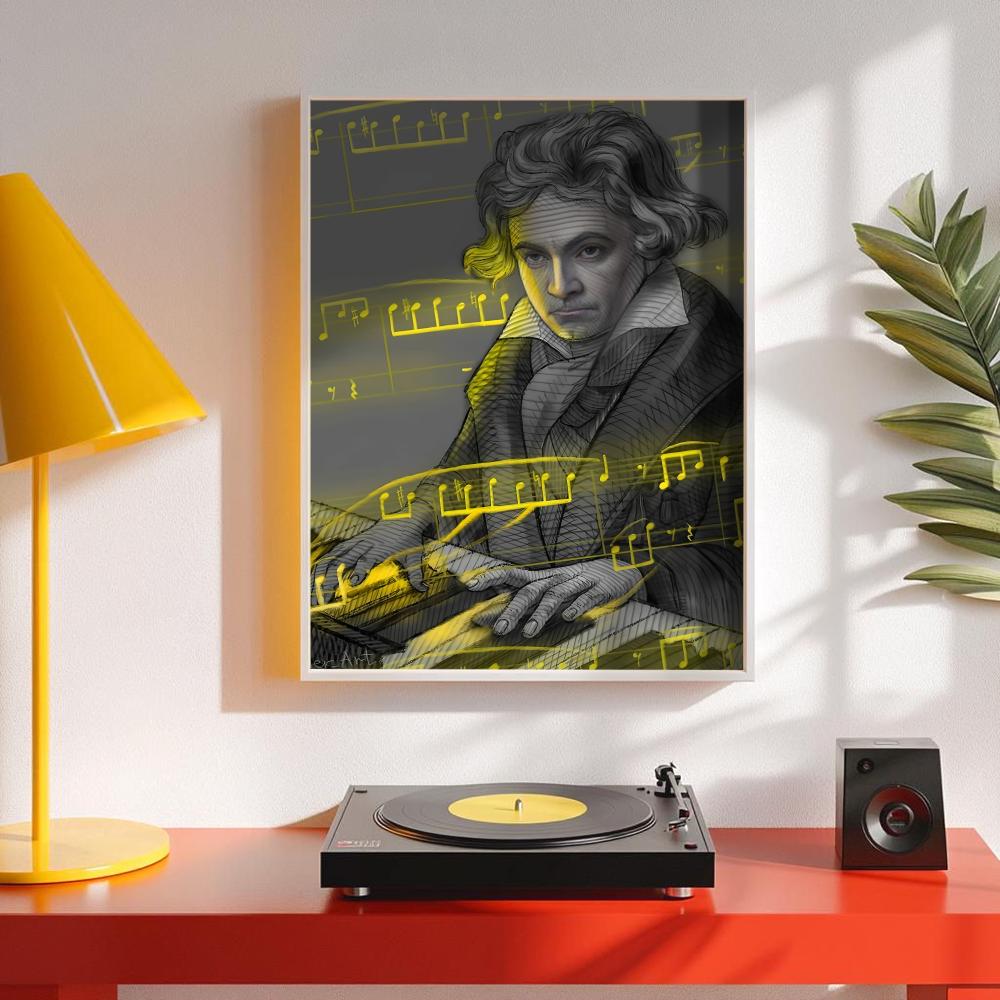 Affiche de musique classique M - Interior Design Studio avis et prix