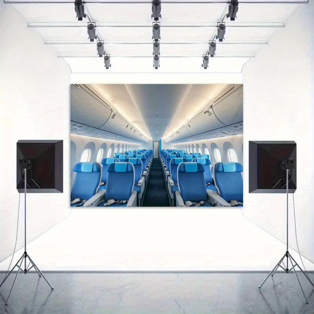 Fond de fête de cabine d'avion - Interior Design Years Of School avis et prix