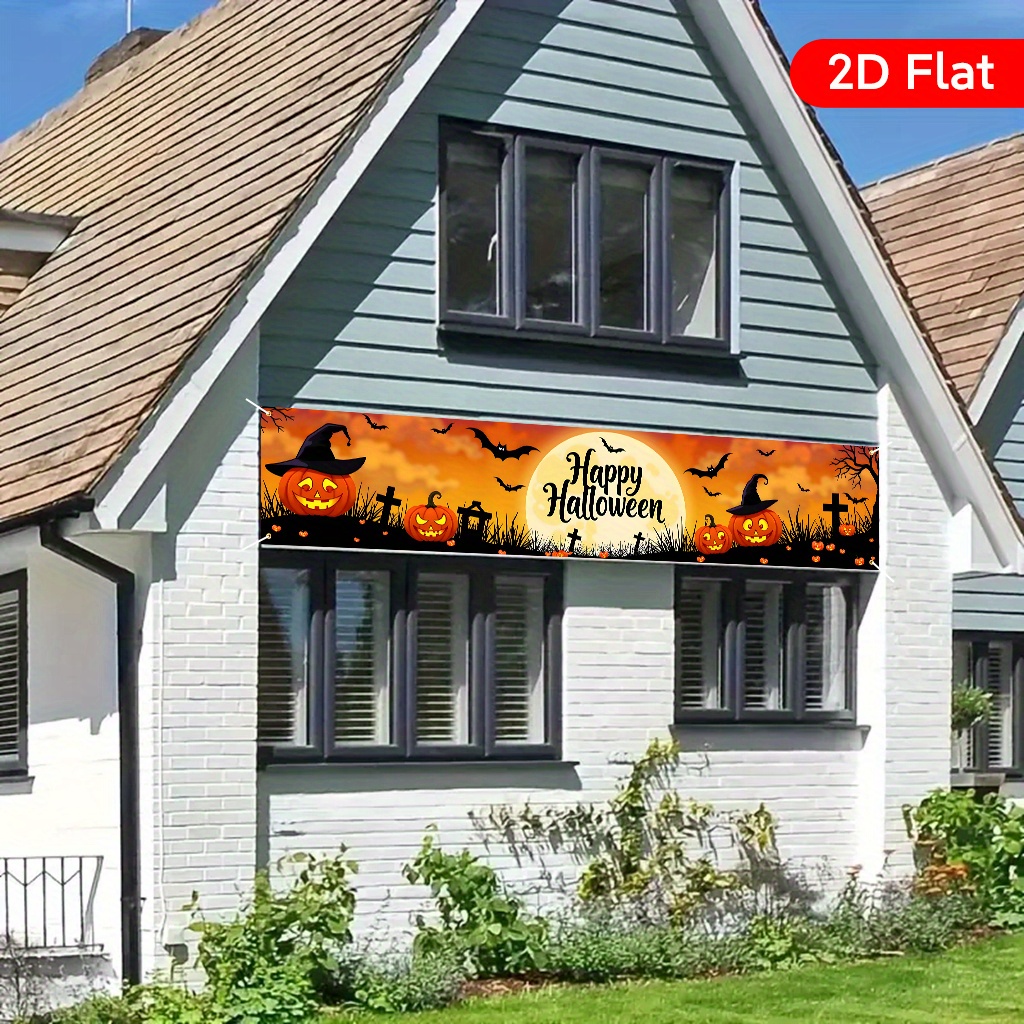 Bannière de jardin d'Halloween - Interior Design Years Of School avis et prix
