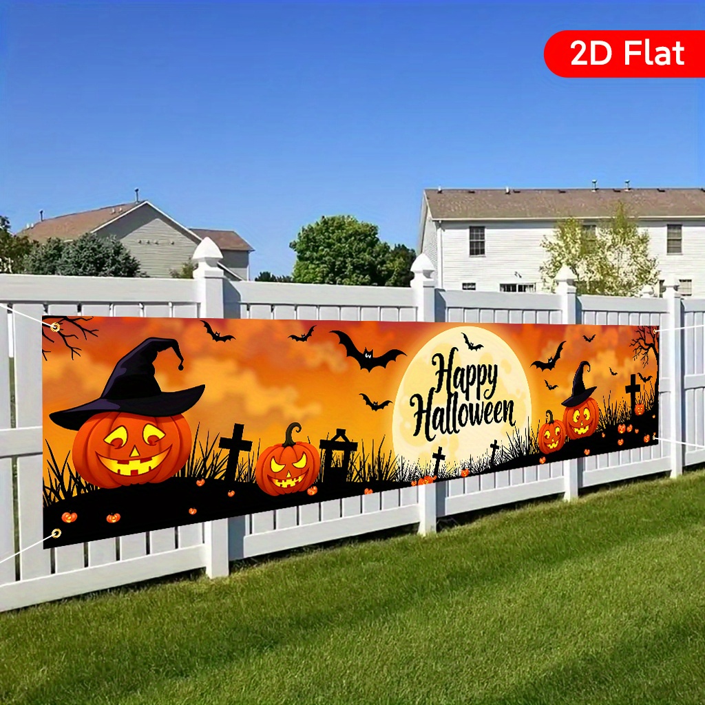 Bannière de jardin d'Halloween - Interior Design Years Of School avis et prix