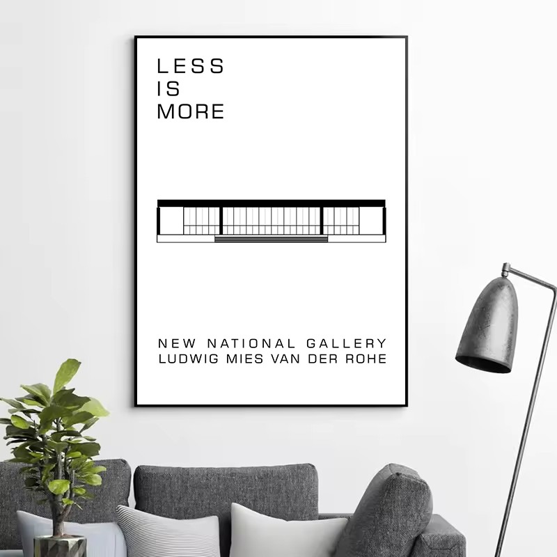 Affiche classique d'architectu - Interior Design Studio avis et prix