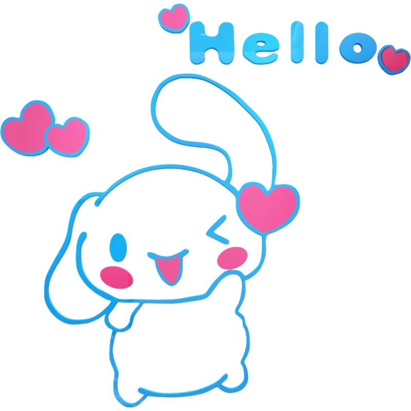 Sanrio Cinnamoroll Autocollant - Interior Design Room avis et prix