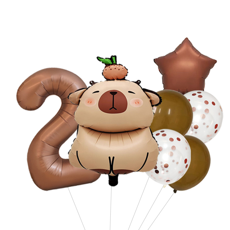 Ensemble de ballons Capybara p - Interior Design Years Of School avis et prix