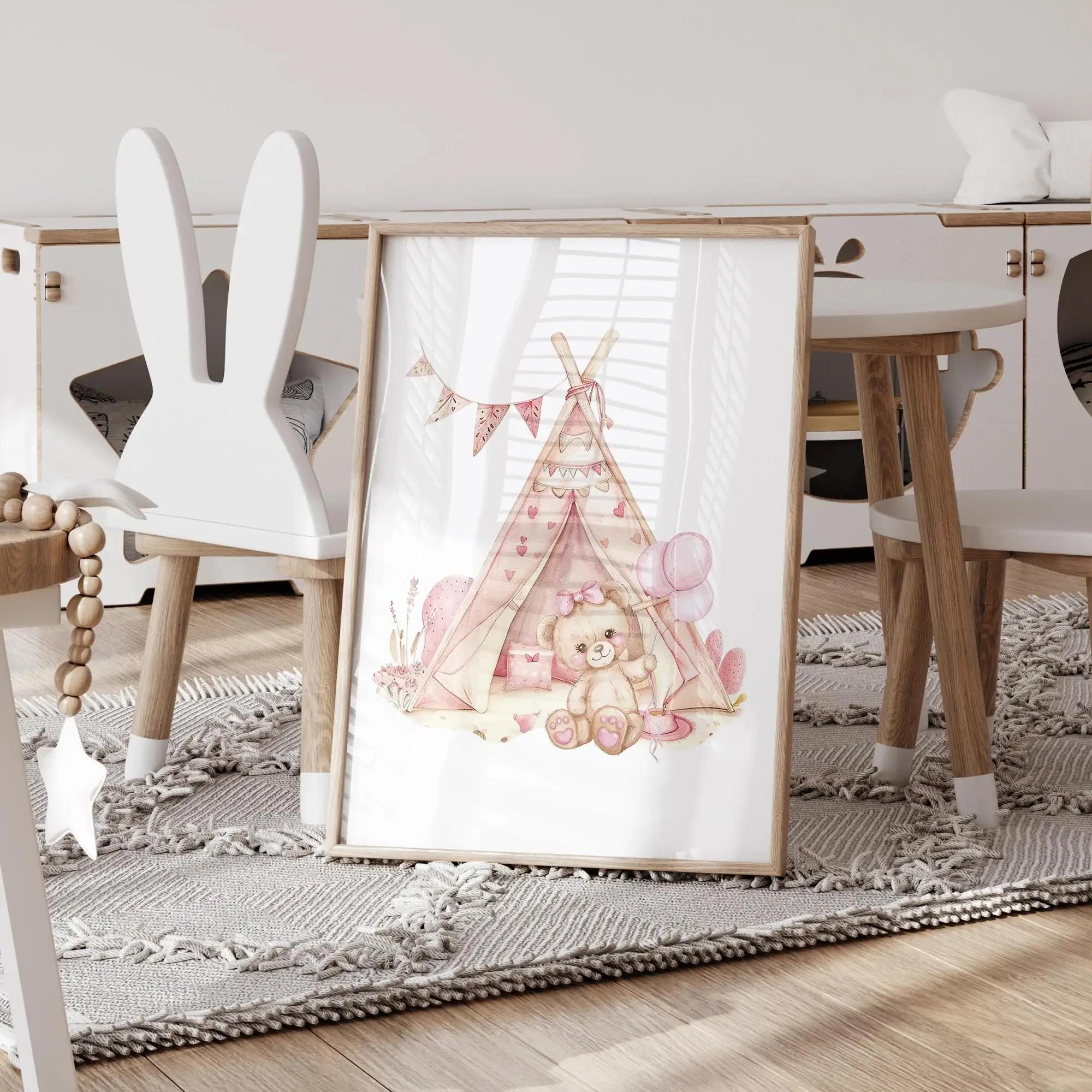 Carrousel ours de rêve rose, t - Interior Design Room avis et prix