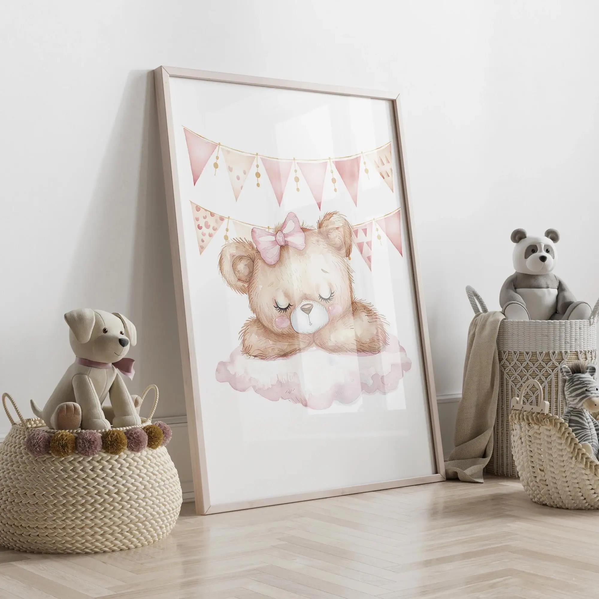 Carrousel ours de rêve rose, t - Interior Design Room avis et prix