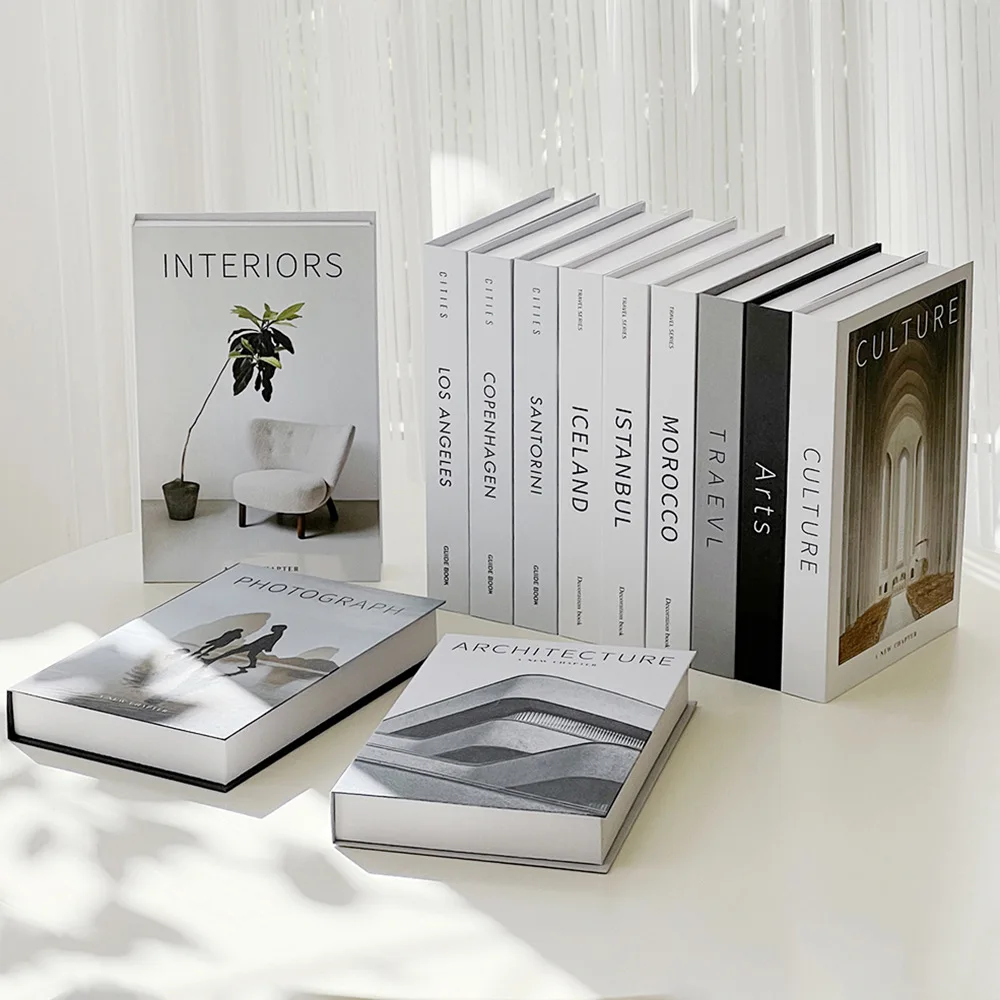 Faux livres décoratifs moderne - Interior Design Magazine avis et prix