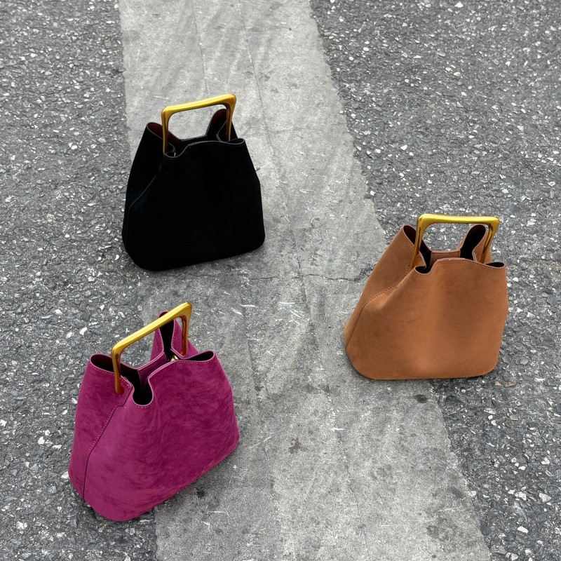 Sac seau en daim de luxe pour  - Interior Design Gold avis et prix