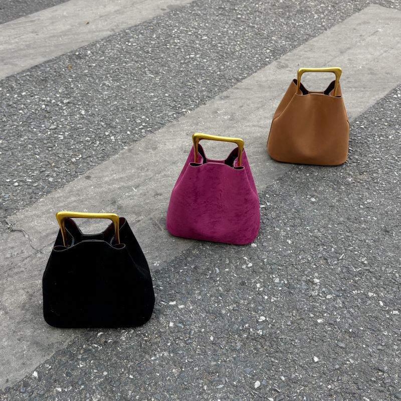 Sac seau en daim de luxe pour  - Interior Design Gold avis et prix