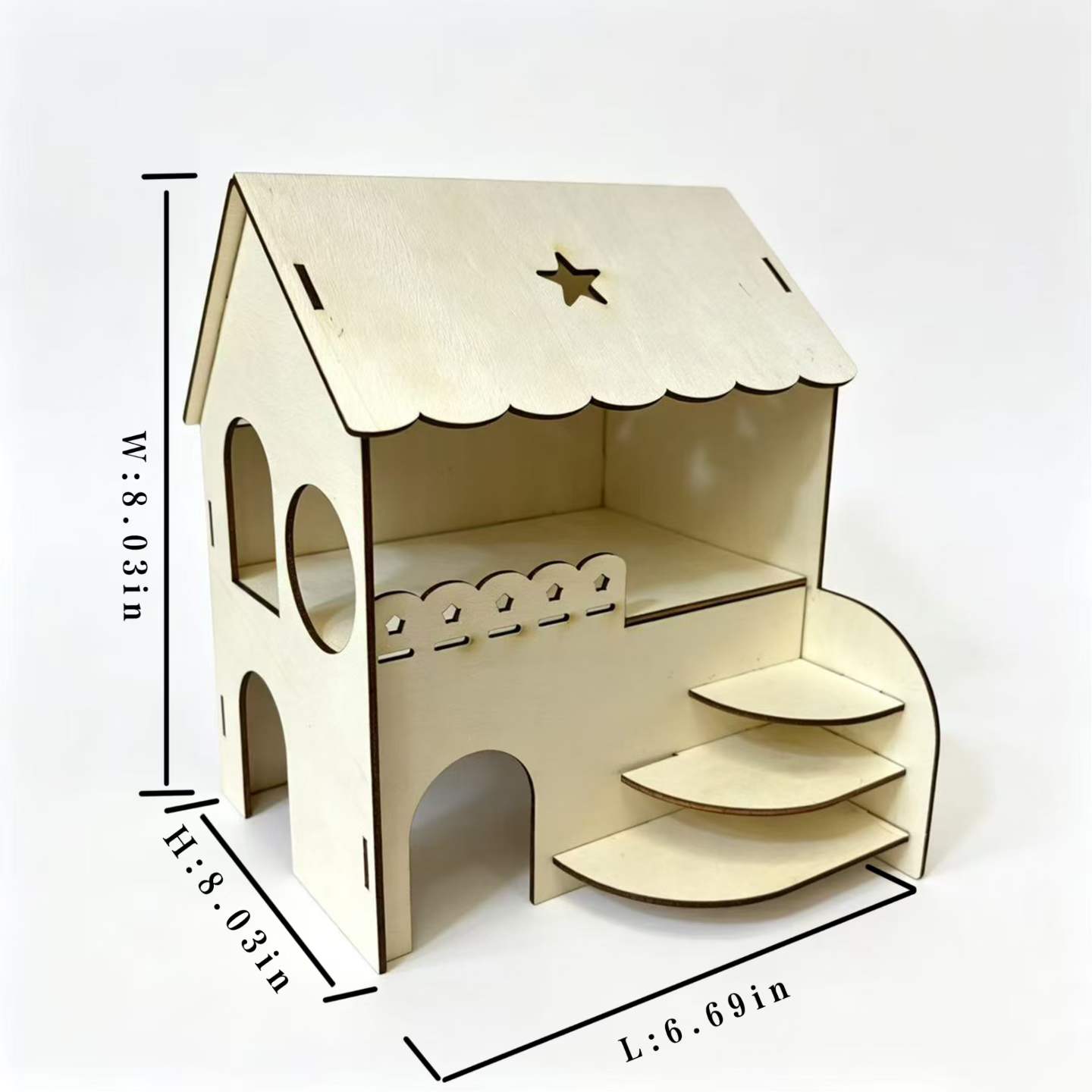 Maison en bois à deux étages p - Interior Design Gold avis et prix
