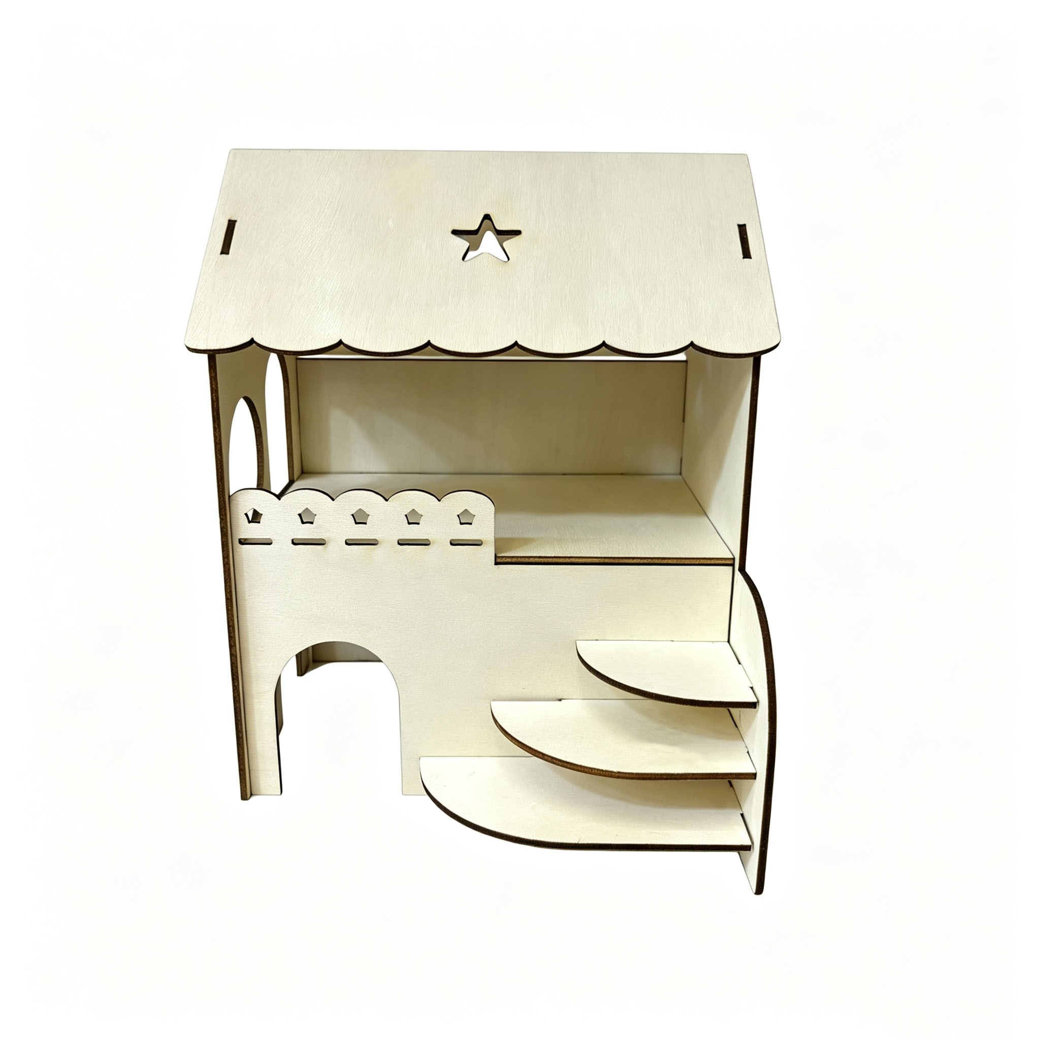 Maison en bois à deux étages p - Interior Design Gold avis et prix