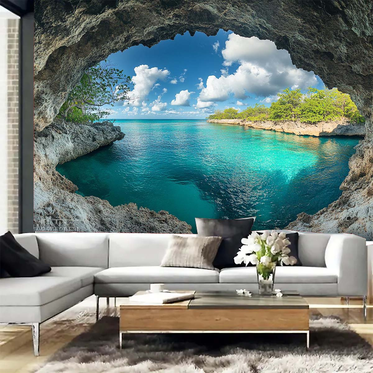Tapisserie de ciel bleu de pla - Interior Design Years Of School avis et prix