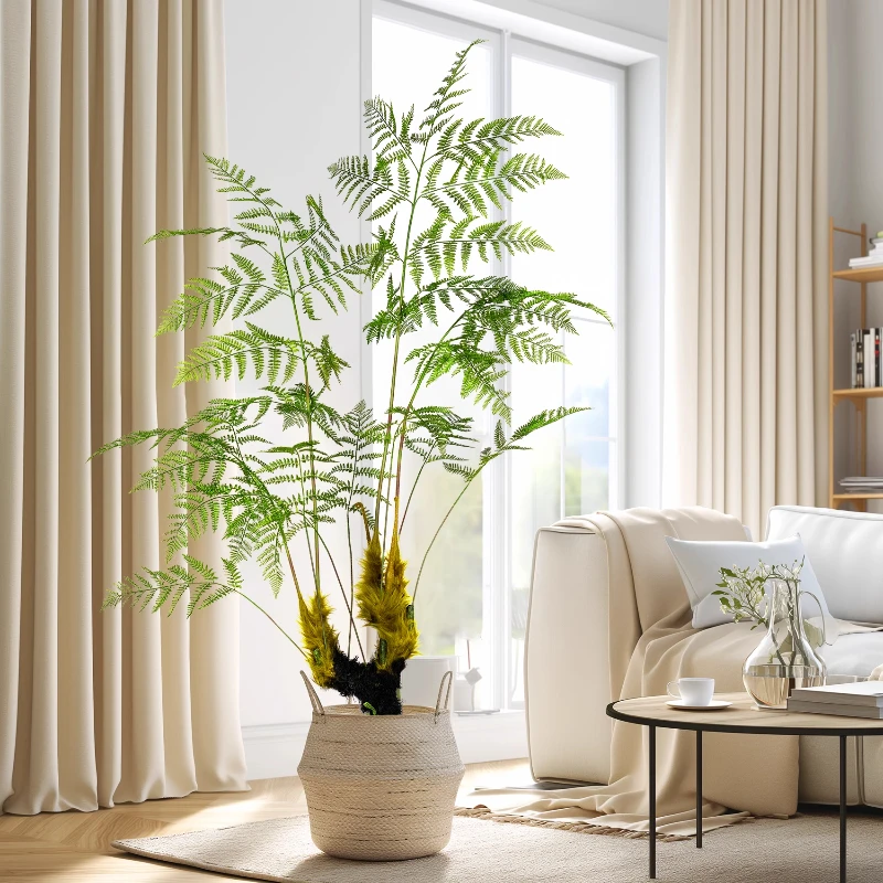 Fausse Fougère en Forme de Sin - Interior Design Gold avis et prix